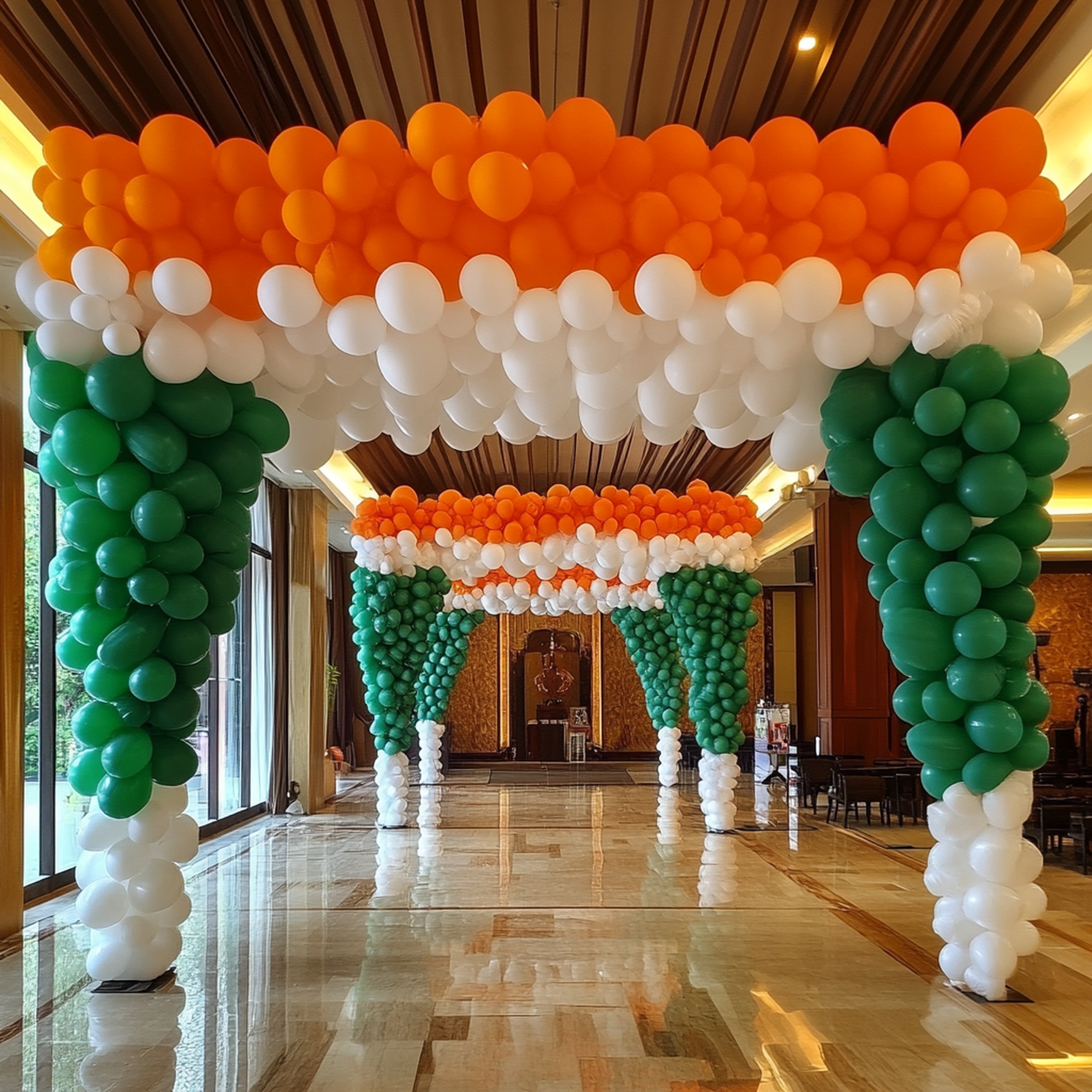 Republic Day Decorations With Tricolor Theme - Birthdays event in Noida